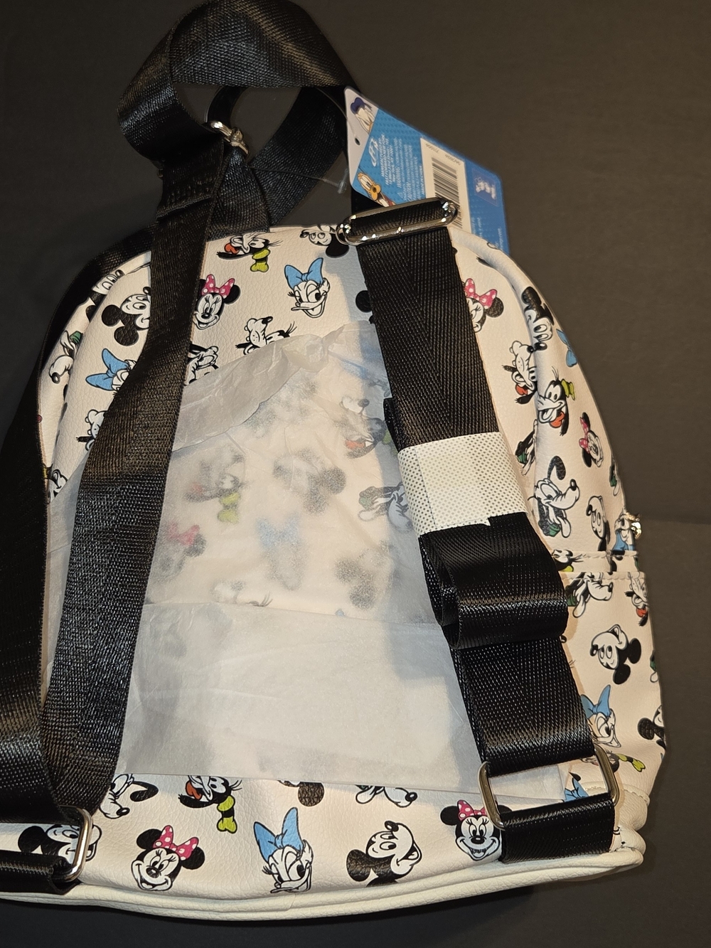 White Disney Character Backpack - Picture 3 of 5